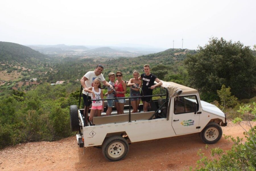 From Albufeira: Algarve Sunset Jeep Tour with Tastings - The sunset viewpoint: sparkling wine, a photo swing, and a real wind-down