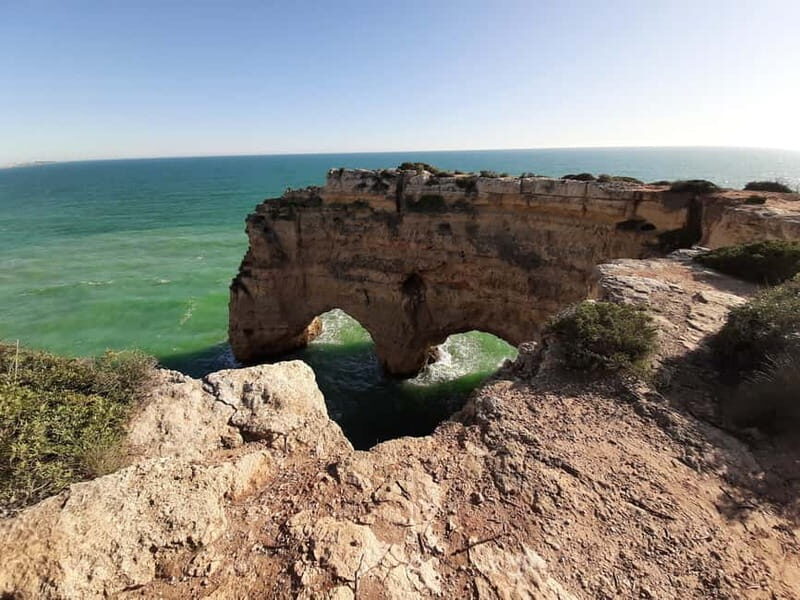 From Albufeira: Tuk-Tuk Tour to Benagil Caves - Benagil Caves from land: dramatic views without the boat plan