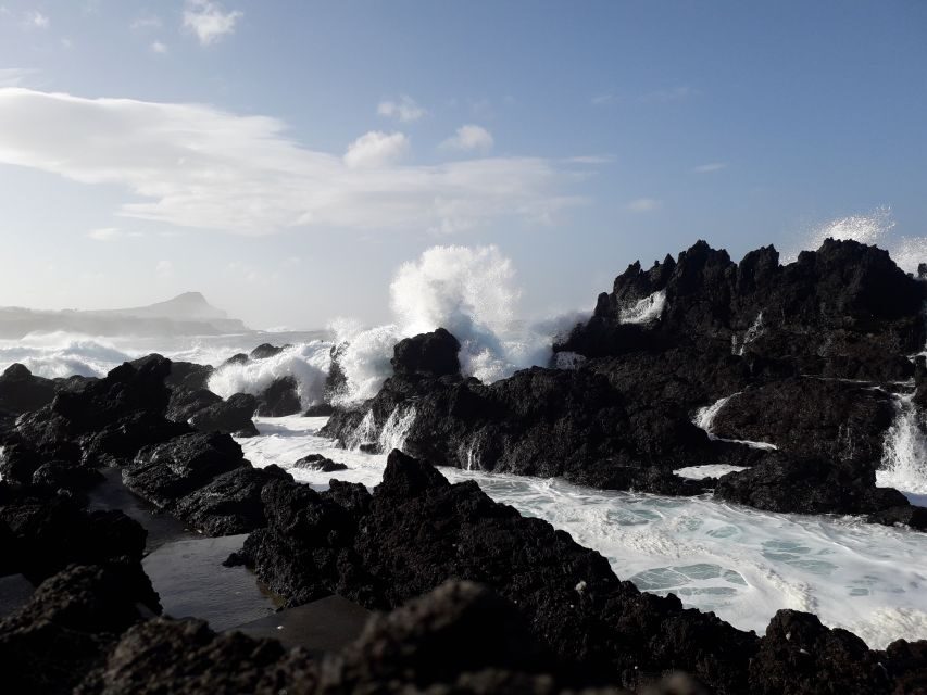 From Angra: Terceira Island Full-Day Tour - Biscoitos Natural Swimming Pools: dramatic coastline without the crowds