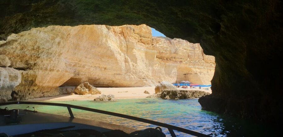From Armação de Pêra: Benagil Caves and Beaches Boat Tour - Safety, weather, and how the captain actually makes it work