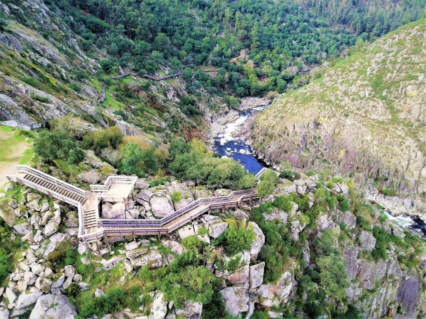 From Arouca: 516 Arouca Bridge & Paiva Walkway Tour - Vau River Beach: snacks, optional swim, and a well-timed reset