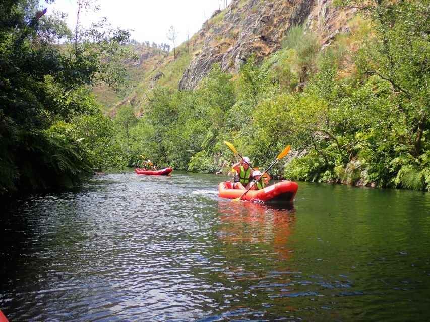 From Arouca: Cano-Rafting - Adventure Tour - Lunch at Vau River Beach: scenic break plus real food
