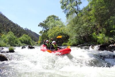From Arouca: Paiva River Canoe Rafting Adventure Tour - Canoe-raft basics: rapids, optional jumps, and what safety actually feels like