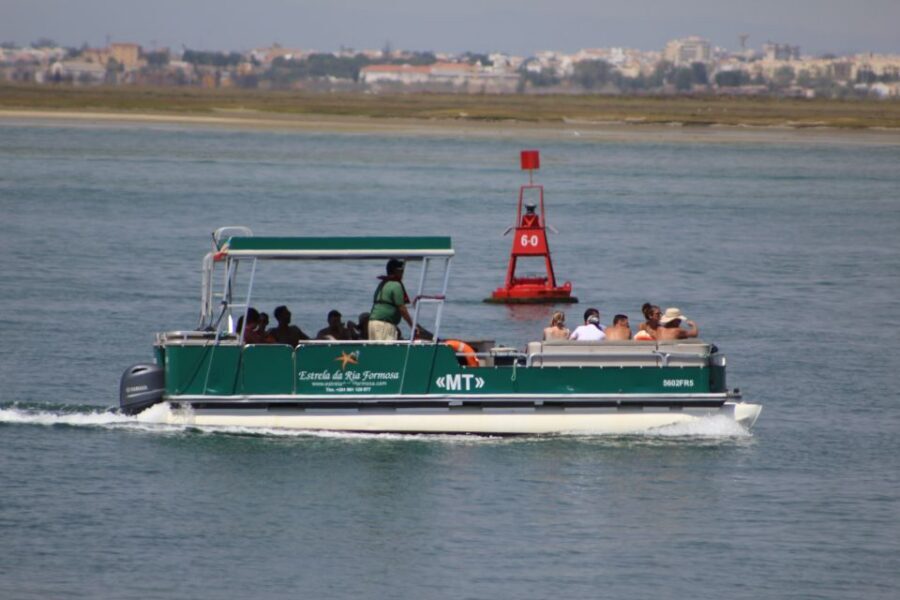 From Faro: 2-Island, 2-Stop Ria Formosa Catamaran Tour - Stop 2: Ilha do Farol and the lighthouse community