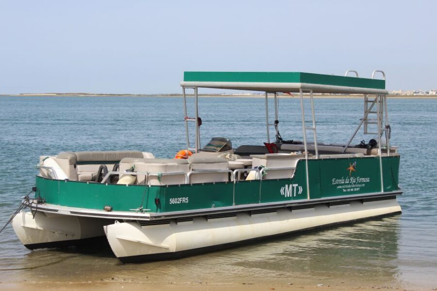From Faro: 2-Island, 2-Stop Ria Formosa Catamaran Tour - Why the return ride looks different: tides change the whole story