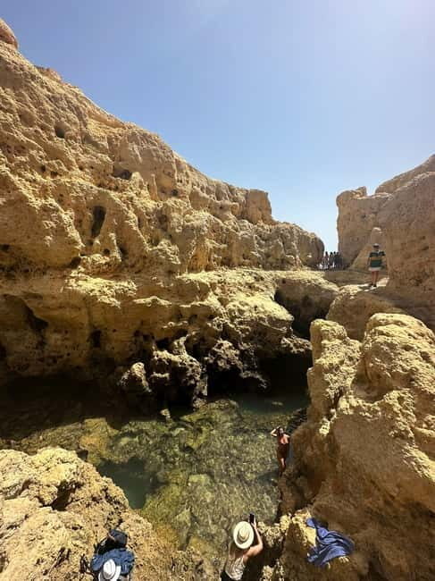 From Faro: Adventure Express Tour - Cliff Jump & Beach - Gear and comfort tips that make the day smoother