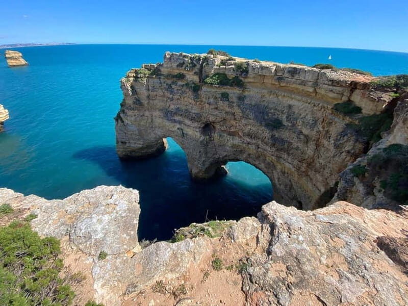 From Faro: Benagil Cave and Seven Hanging Valleys Trail Tour - Algar Seco: cliff views, caves, and a second chance to linger