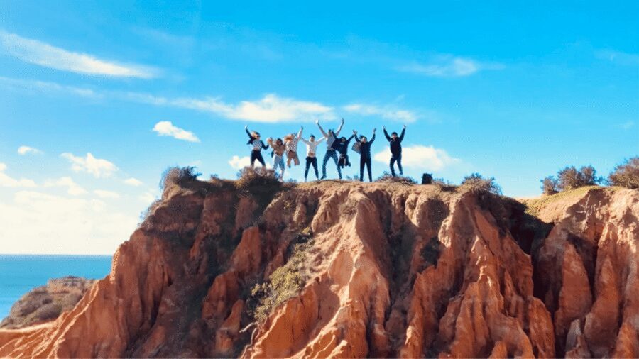 From Faro: Benagil, Marinha, 7 Valleys, Algar Seco Adventure - The Faro to Lagoa van ride: small-group energy with extras