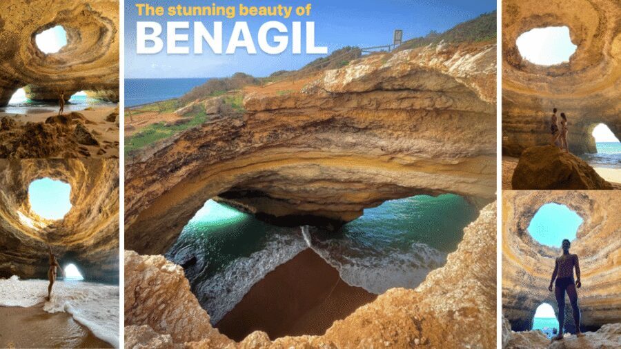 From Faro: Benagil, Marinha, 7 Valleys, Algar Seco Adventure - Algar Seco caves and Boneca’s Cave: limestone wonder with legend energy