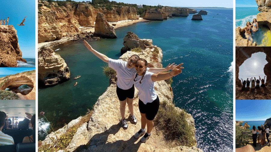 From Faro: Benagil, Marinha, 7 Valleys, Algar Seco Adventure - Price and logistics: what $57 buys you (and why it’s fair)