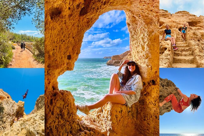 From Faro: Benagil, Marinha Beach, 7 Hanging Valleys, Algar Seco - Price and value: what $68.93 really buys