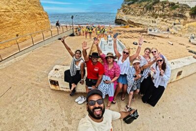 From Faro: Boat trip to Benagil Cave & Arches of Praia da Marinha - The Small-Boat Cave Route: Benagil and Multiple Grotto Stops