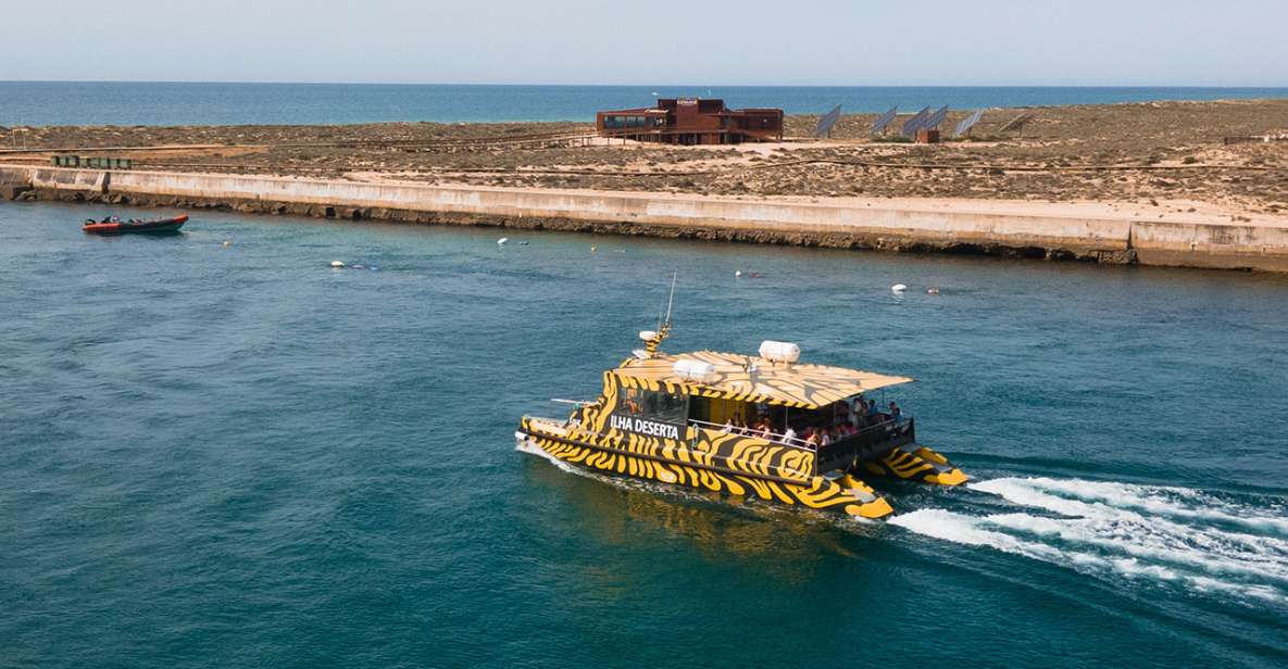 From Faro: Catamaran Boat Trip to Deserta Island with Stop - Key things that make this trip worth it