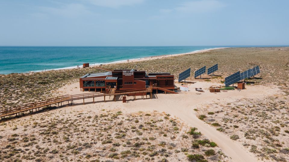 From Faro: Catamaran Boat Trip to Deserta Island with Stop - Ilha Deserta (Barreta/Santa Maria Cape): beach freedom and a 2-km boardwalk