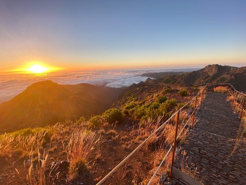 From Funchal: Madeira Peaks - Pico do Arieiro and Pico Ruivo - Pickup, briefing, and the self-guided format that still feels supported