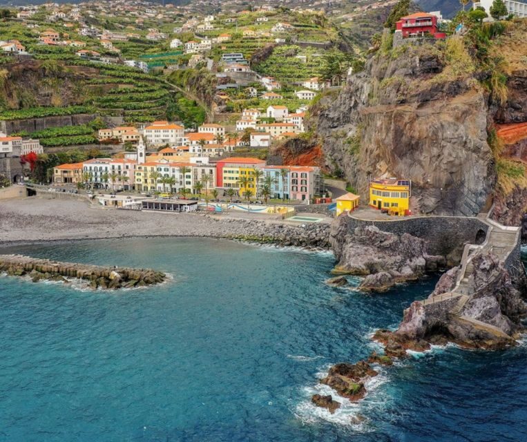 From Funchal: West Bays Sailing Tour with Lunch - Cabo Girão and Câmara de Lobos: cliffs that feel close enough to touch