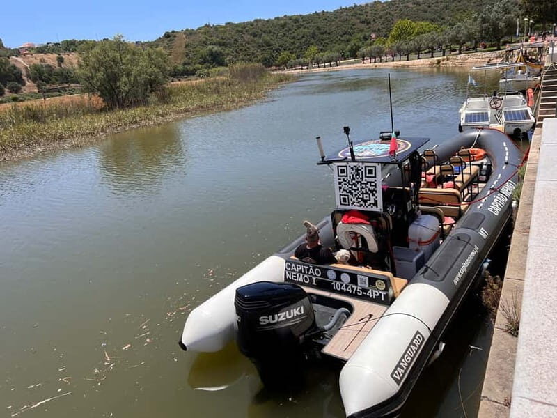 From Lagoa: Visit Silves Town by Boat with Hop Off & Hop On - Boat comfort, safety, and the small-group feel