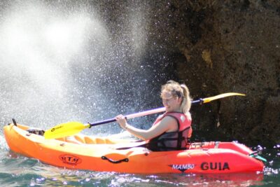 From Lagos: Algarve Coast and Caves by Kayak - The 2.5-Hour Flow: Paddle, Snorkel, Rest on a Boat-Only Beach