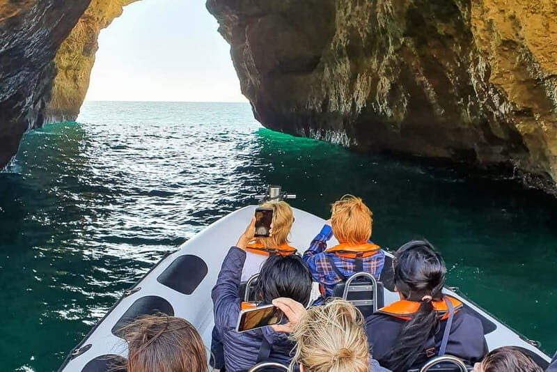 From Lagos: Benagil Caves Speedboat Adventure - Timing tip: going early can mean less waiting at Benagil