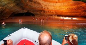 From Lagos: Benagil Sea Caves Tour with a Local Guide - The 35-Kilometer Speedboat Ride: Fun, Fast, and a Bit Wet