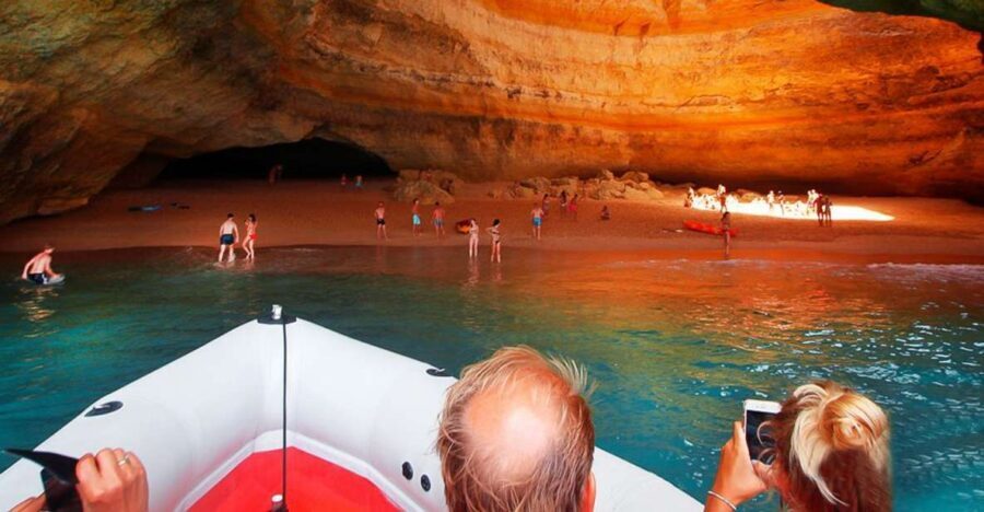 From Lagos: Benagil Sea Caves Tour with a Local Guide - The 35-Kilometer Speedboat Ride: Fun, Fast, and a Bit Wet