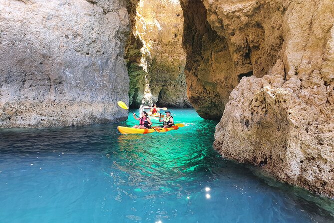 From Lagos: Kayak Tour of Ponta da Piedade Caves on Catamaran - Kayak Coaching You Can Actually Use