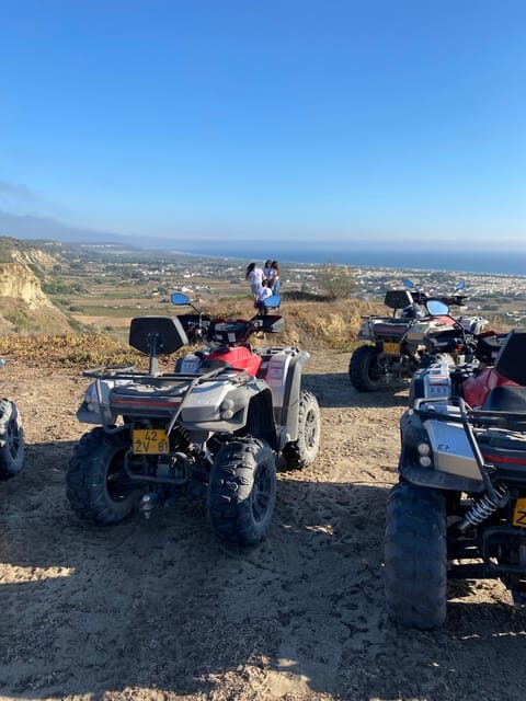 From Lisbon: Atlantic Coast Guided Quad Bike Tour - The abandoned 1980s waterpark inside the canyon