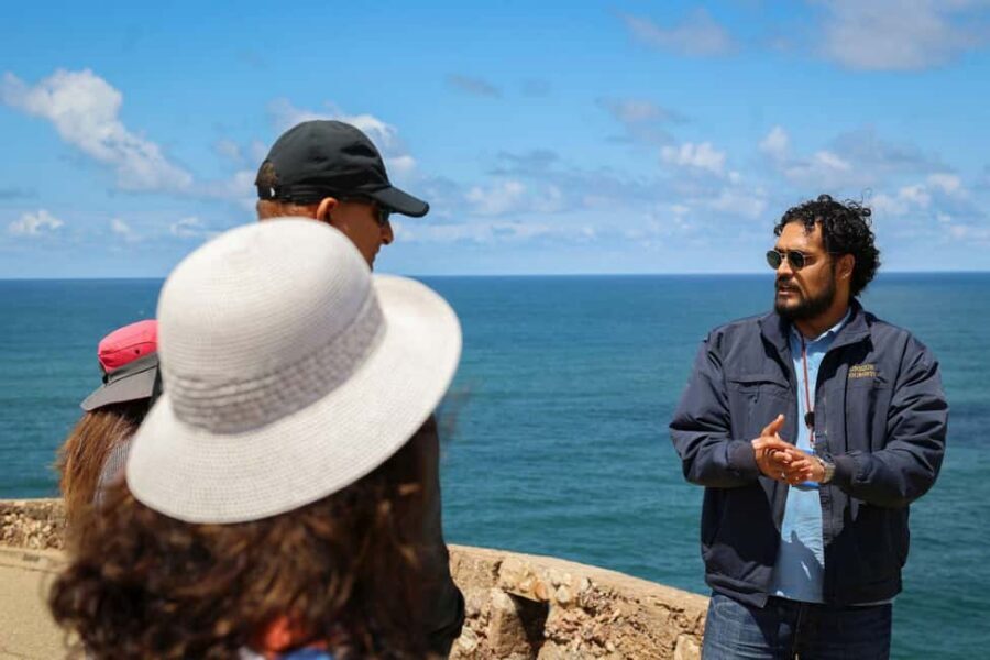 From Lisbon: Fátima, Óbidos, and Nazaré Small Group Day Tour - Nazaré Cliffs and Sítio Views: Ocean Drama Plus Surfer-Watching