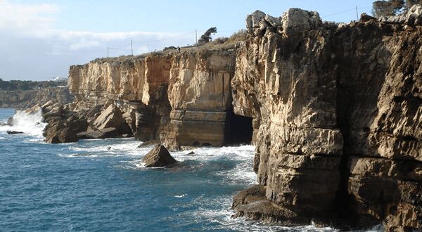 From Lisbon: Sintra Pena Regaleira Roca Cap Cascais Tour - Cabo da Roca: mainland Europe ends at a cliff edge
