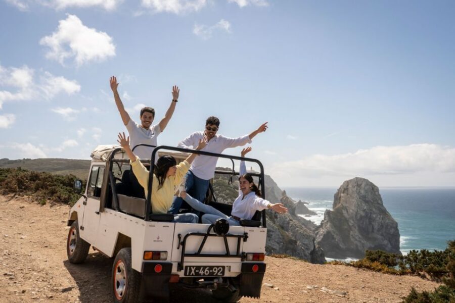 From Lisbon: Sintra with Pena Palace and Cabo da Roca by 4WD - Sintra by minivan, then off-road in a 4WD Jeep