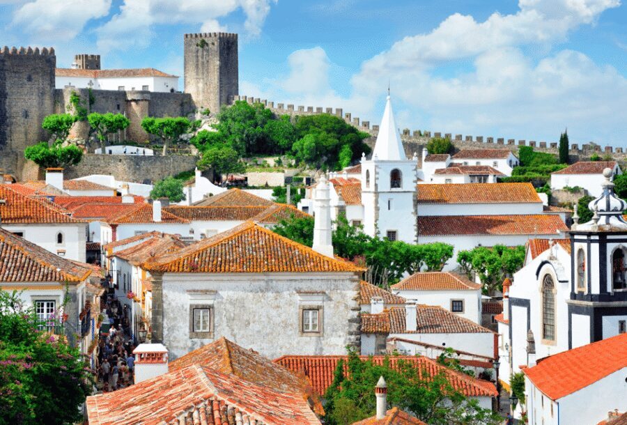 From Lisbon: Tour to Óbidos and Nazaré - Medieval Village, Ginja, and Giant Waves - Walking the walls and finding viewpoints without stress