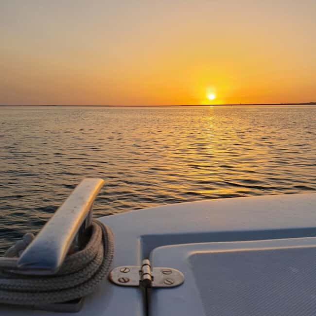 From Olhão: Ria Formosa Sunset Island Boat Tour - Armona Island Stop: Coffee, Photos, and Beach Time