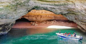 From Portimão: Benagil Boat Tour with Local Guide - Praia da Rocha and Ponta do Altar: the coastline warms up