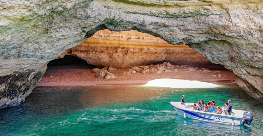 From Portimão: Benagil Boat Tour with Local Guide - Praia da Rocha and Ponta do Altar: the coastline warms up