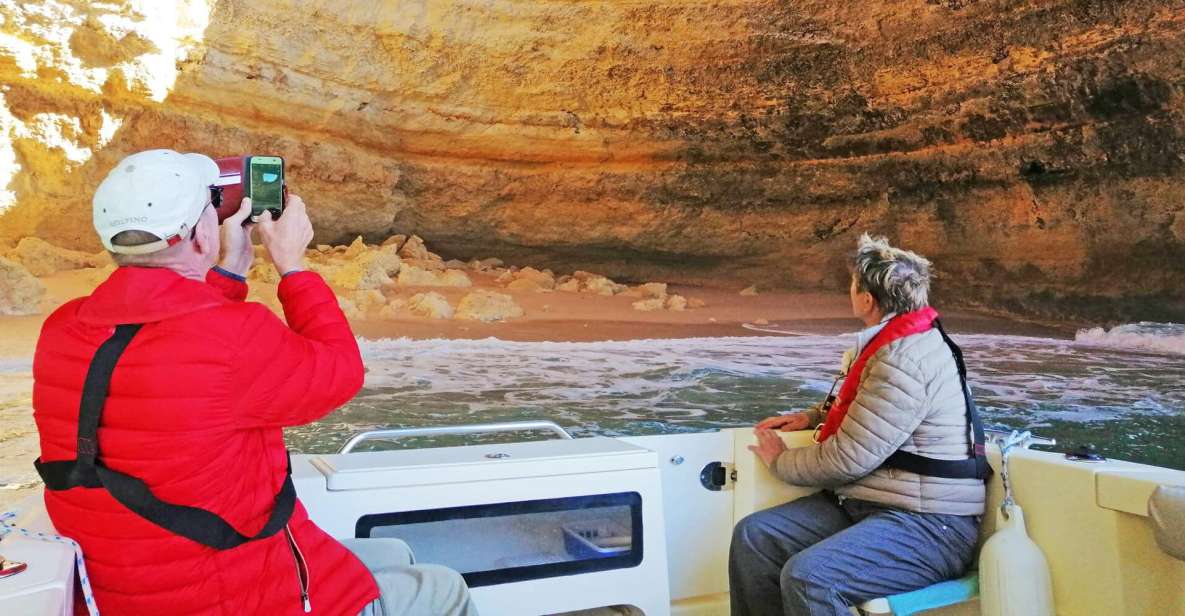 From Portimão: Private Boat Tour to Benagil Cave - The cliffs and caves phase: seeing formations without rushing