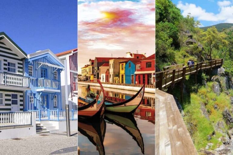 From Porto: Aveiro Boat, Paiva Suspension Bridge & Walkways - Aveiro and the moliceiro boat: the Venice of Portugal vibe