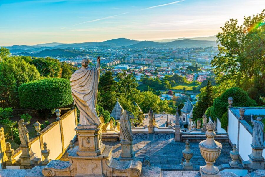 From Porto: Braga & Guimarães Full-Day Tour - Braga Cathedral and the historic center: baroque details you can actually notice
