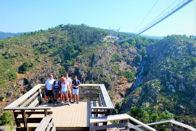 From Porto Suspension Bridge 516 Arouca and Passadiços do Paiva - Passadiços do Paiva Boardwalks to Espiunca: 8 km Along the Paiva River