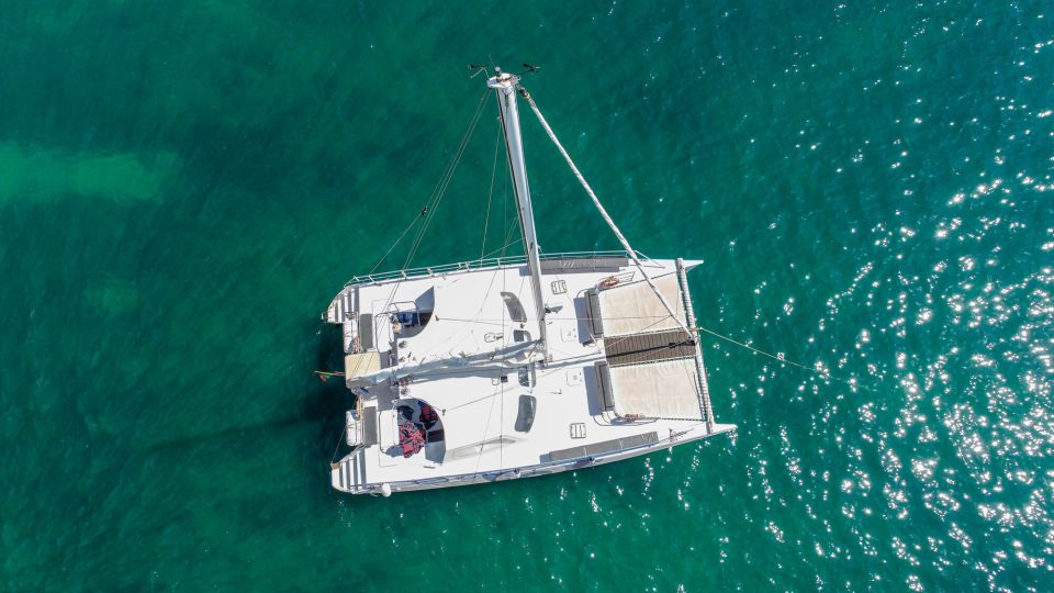 From Vilamoura: Sunset Catamaran Experience - Catamaran Vital: what onboard comfort actually looks like