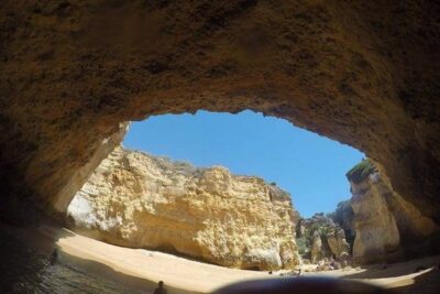 Full Day Private Cruise - Stop 1: Praia de Benagil and the cave-area moment