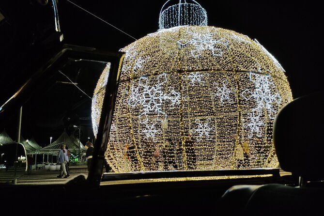 Funchal: Christmas Lights Sightseeing Night Tour - Old town passes: city hall, cathedral area, and the holiday glow effect