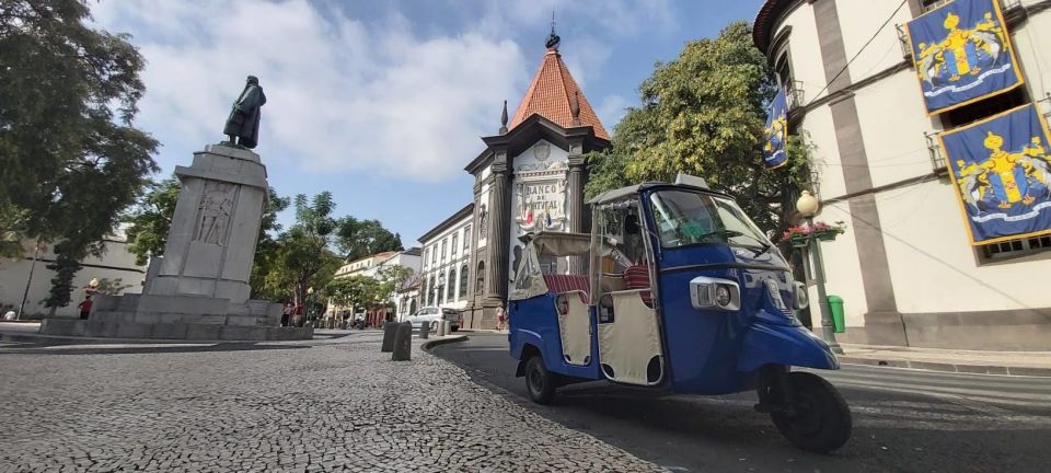 Funchal: Guided City Tuk-Tuk Tour - Zona Velha: Old Town Strolls, Narrow Streets, and Artistic Doors