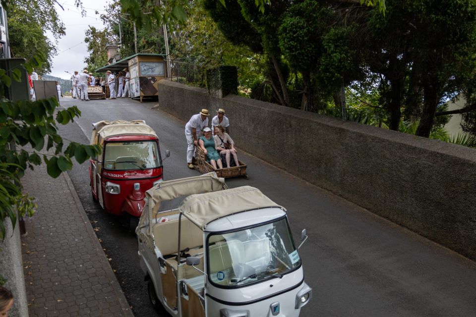 Funchal: Guided Tuk Tuk Tour to Toboggan Rides & Old Town - Price and value: $88 per group, plus the toboggan ticket