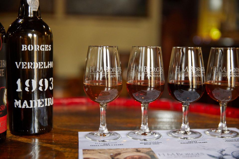 Funchal: H.M. Borges Winery Guided Tour with Wine Tasting - Service, accents, pace, and how to get the best experience