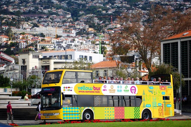 Funchal Hop-On Hop-Off Tour 3 in 1 - Cabo Girão Skywalk: Included Shuttle, Separate Ticket