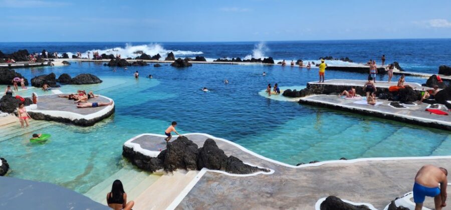 Funchal: Porto Moniz, Seixal, Fanal, and Cabo Girão Tour - Porto Moniz natural pools: a swim if the sea allows it