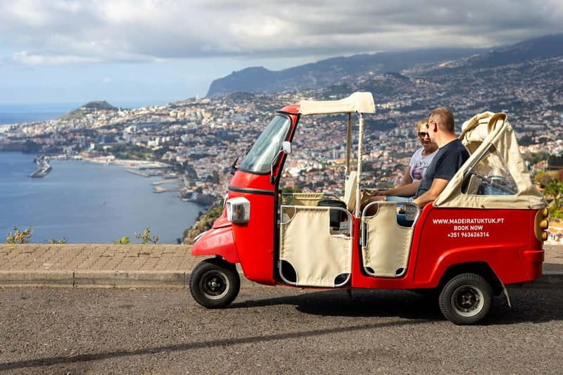 Funchal: Tuk Tuk Tour to the Most Breathtaking Viewpoints - Hotel pickup, meeting points, and how the 90 minutes runs