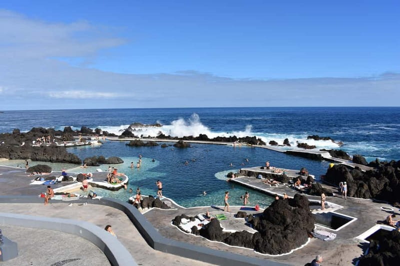 Funchal: Waterfalls, Volcanic Pools, and Fanal Forest Tour - Angel’s Fall at Ponta do Sol and the final viewpoints back near Funchal