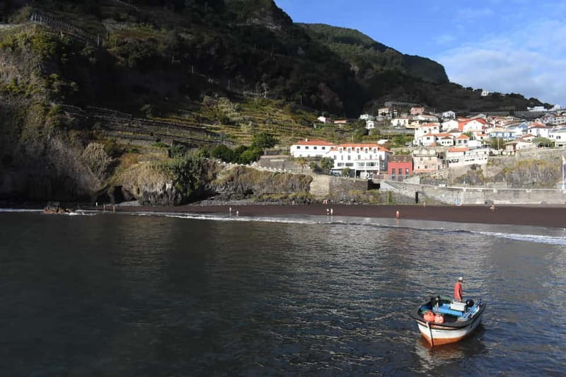 Funchal: Waterfalls, Volcanic Pools, and Fanal Forest Tour - Seixal black sand and lava pools: where the camera actually earns its keep