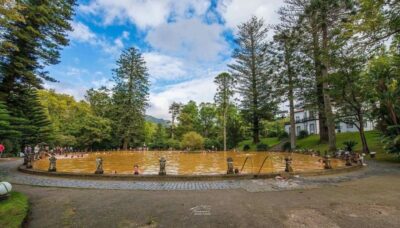 Furnas: Thermal Springs & Tea Plantation Day Tour with Lunch - Terra Nostra Park thermal pools: hot water plus a classic garden setting